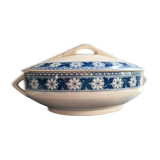 Legumier with lid or small soup U et Cie Sarreguemines model Nancy