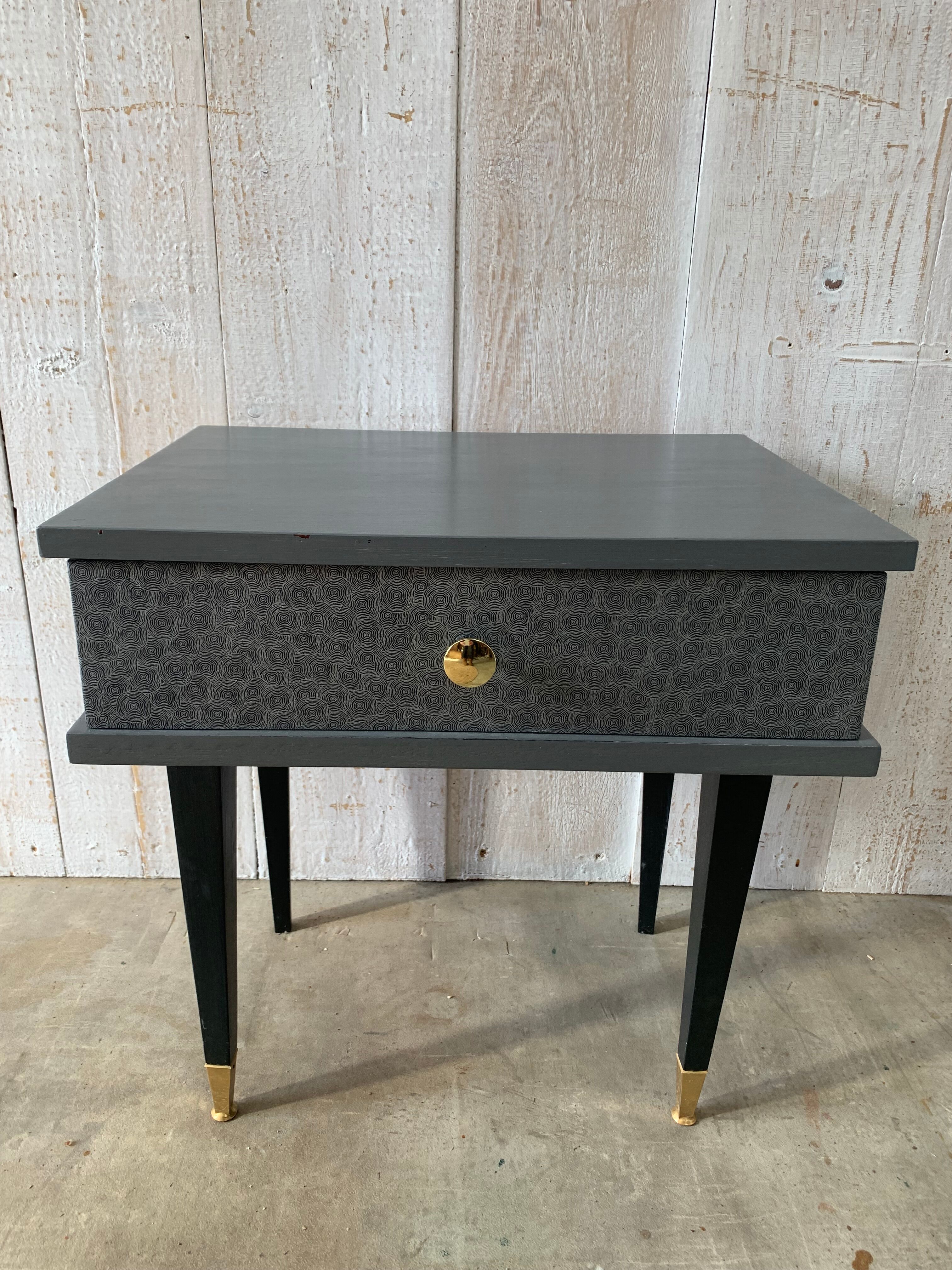 Vintage bedside table