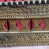 Afghanistan, un ancien porte jarres  en bois de cèdre, milieu 19éme. Porte-cruches