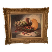 Peinture Nature morte signée LEROY