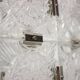 Mid-Century Square Clear Glass Pendant by Kamenicky Senov, 1960's