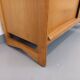Vintage Guillerme et Chambron wardrobe in solid oak from the 60s