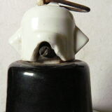 Bowl SUSPENSION of black enameled sheet metal factory