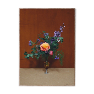 Tableau blomst 08 marron