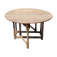 Table gate leg drop leaf XVIII table abattants