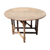 Table gate leg drop leaf XVIII table abattants