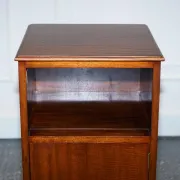 Table de Chevet Art Déco en Bois Dur, 1920s