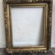 Large frame XIX gilded leaf height 100cm width 86cm