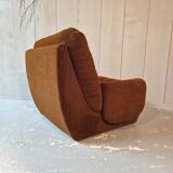 Velvet armchair