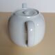 Old Pillivuyt teapot in white porcelain