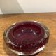vide poche en verre bullé italien