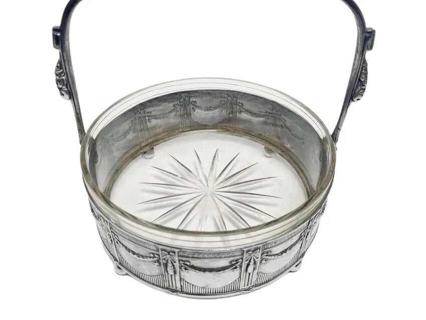 BLO France platter/basket in eclectic style