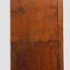 Tall rustic French monastery wardrobe in oak from the late 19th century