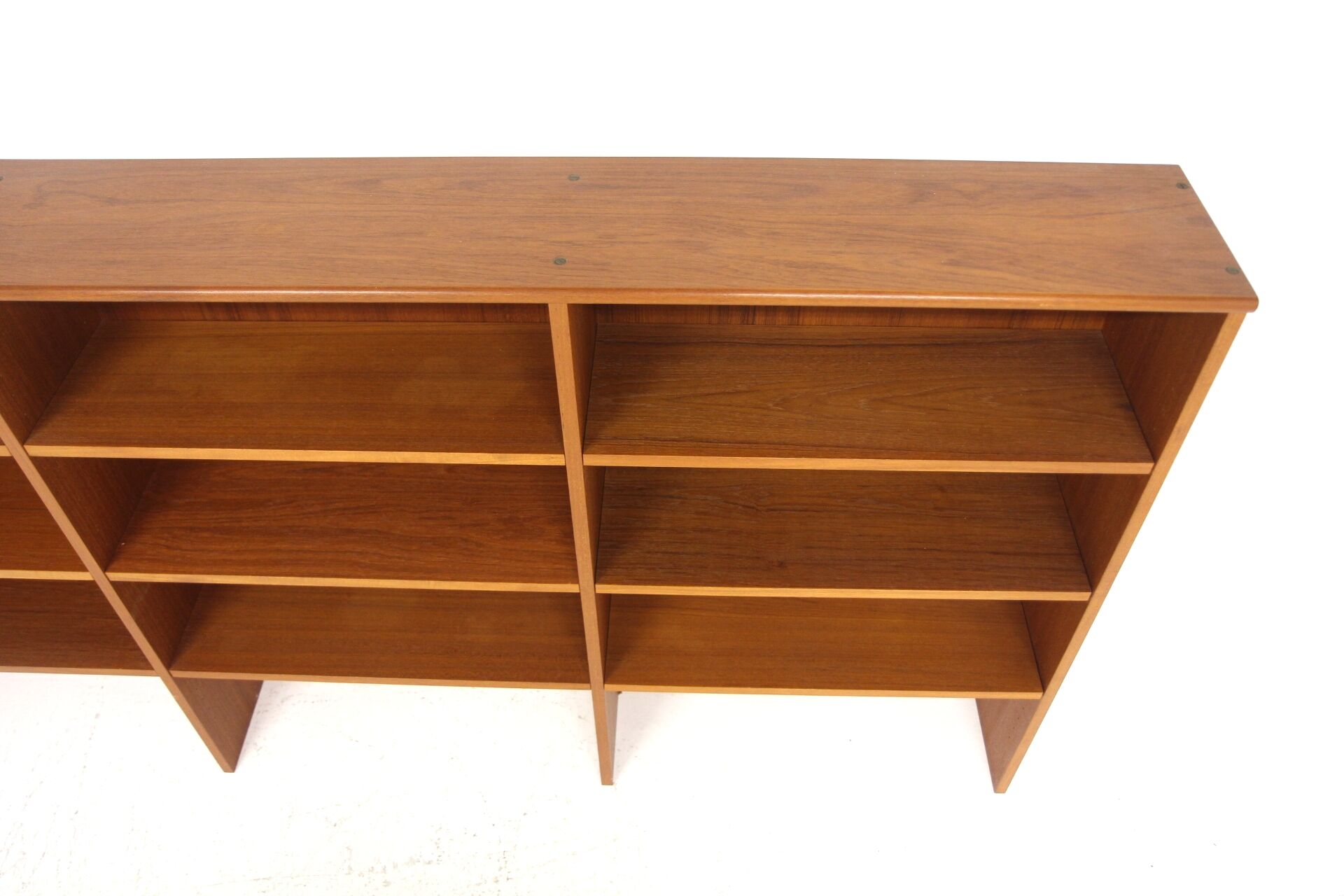Bibliothèque scandinave en teck, Suède, 1960