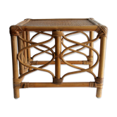 Table or footrest rattan