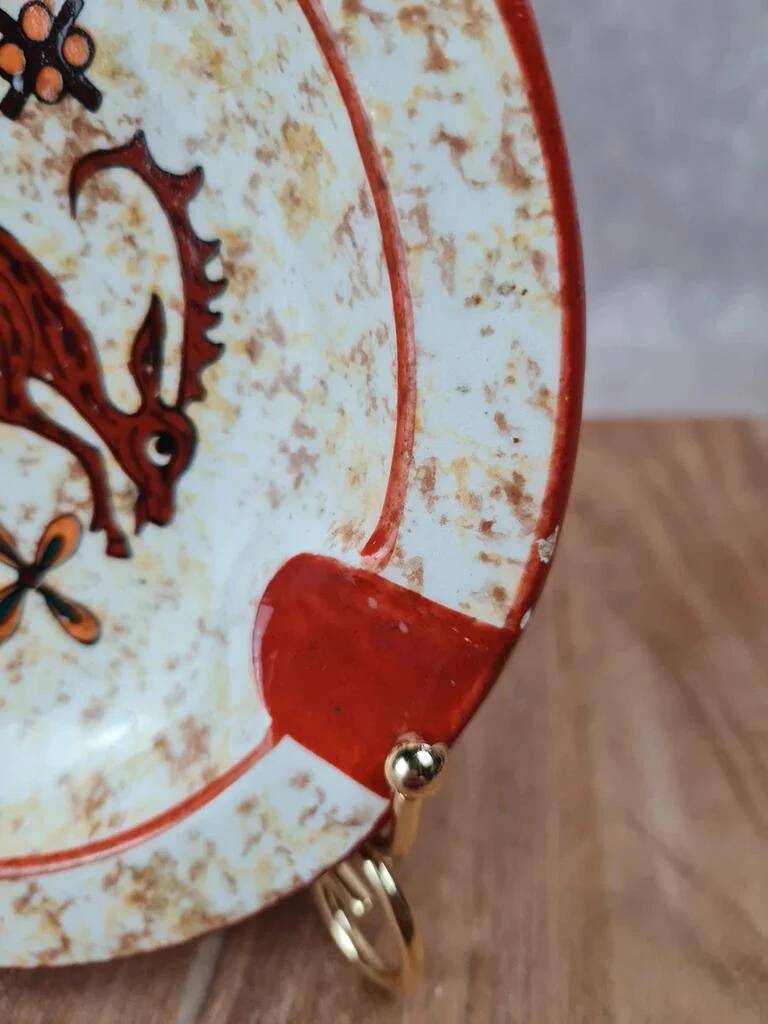 Vintage ceramic ashtray – Neofitoy Keramik, Fauraki Rodos