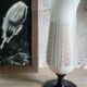 Vase in opaline, 50s
