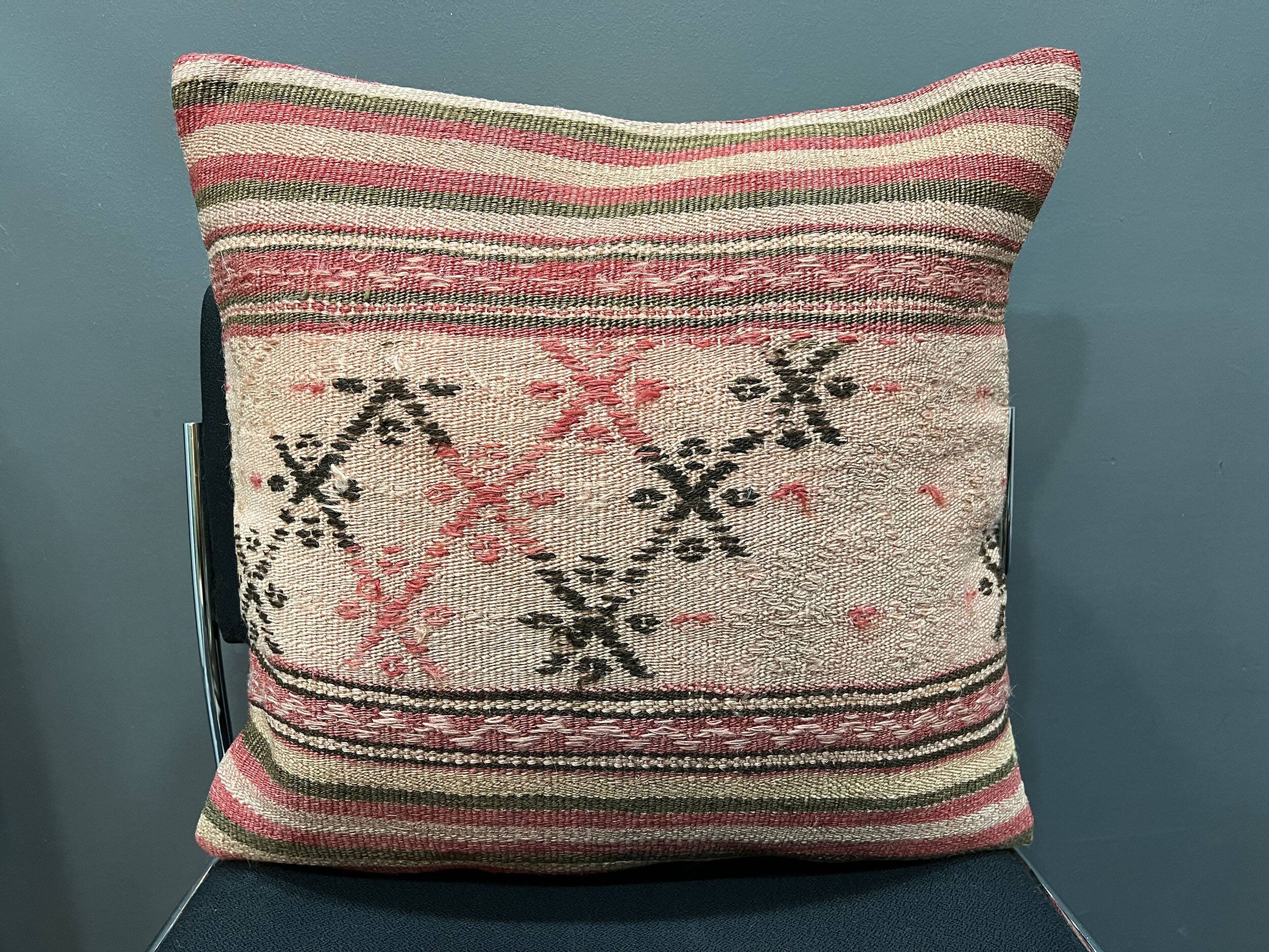 Vintage Pink Cushion Cover