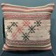 Housse de coussin rose vintage