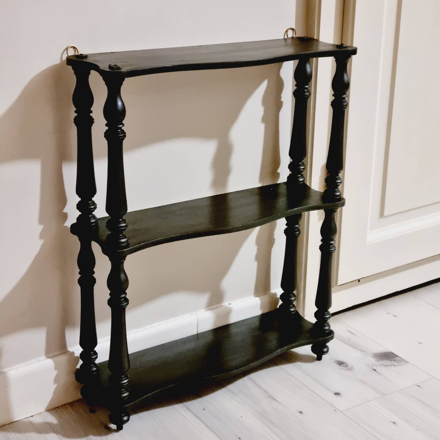 Lot of 2 old shelves