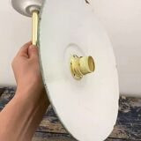 New electrified green enamelled sheet wall lamp