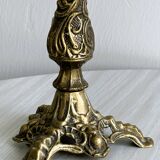 5-arm brass candlestick