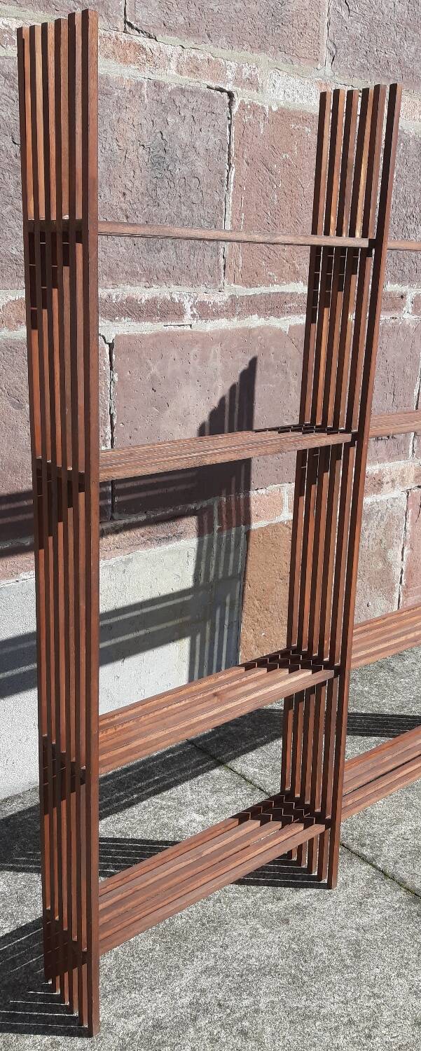 Scandinavian wall shelf (or bookcase), 60s/70s