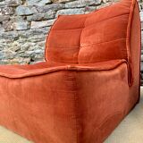 Pair of 70s velvet heaters