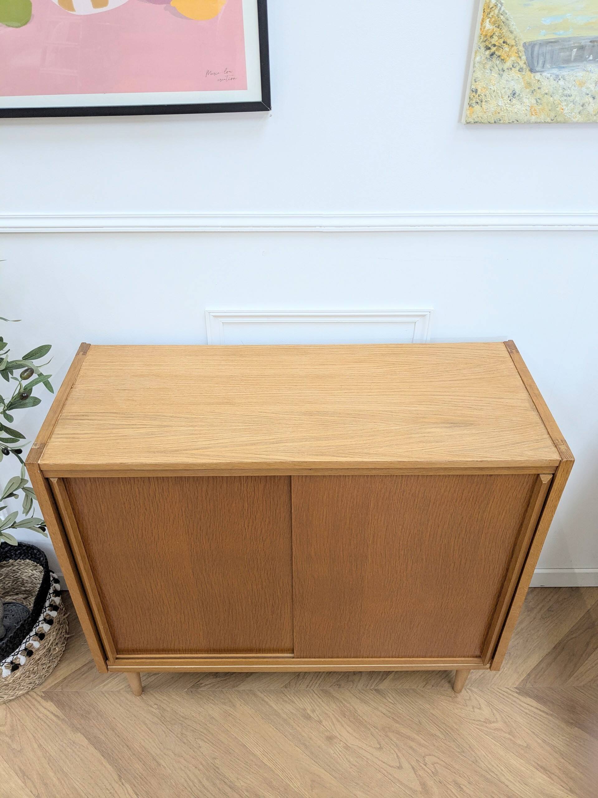 Vintage shallow sideboard