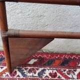 Rattan arabesques headboard