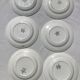 6 plates dessert digoin model niger dark red
