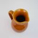 Yellow ochre ceramic pitcher signed Félix Céram Vallauris circa 1960