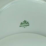 8-piece MOCHA SET rosenthal form 2000 raymond loewy decor falling leaves