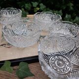 Coupelles en cristal