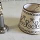 Lampe à poser en laiton doré - mid. XXeme