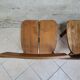 Paire de chaises grain de café