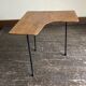 Bedside chair sofa end plywood folk art 1960