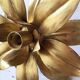 Old wall light flowered