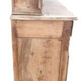 Provencal furniture in finely carved light walnut with wrought ironwork