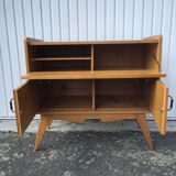 Vintage dresser with compass foot