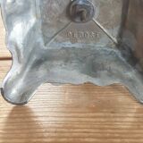 Old ceramic and metal lamp