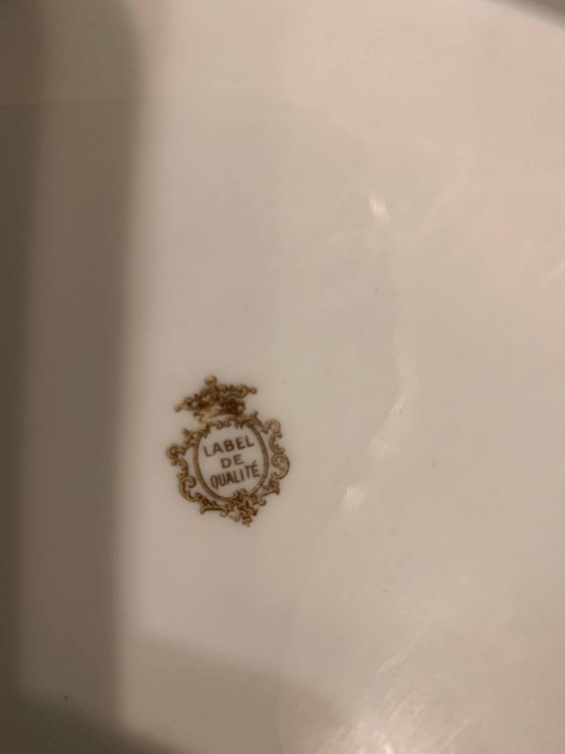 Authentic vintage Limoges porcelain RAYNAUD soup tureen