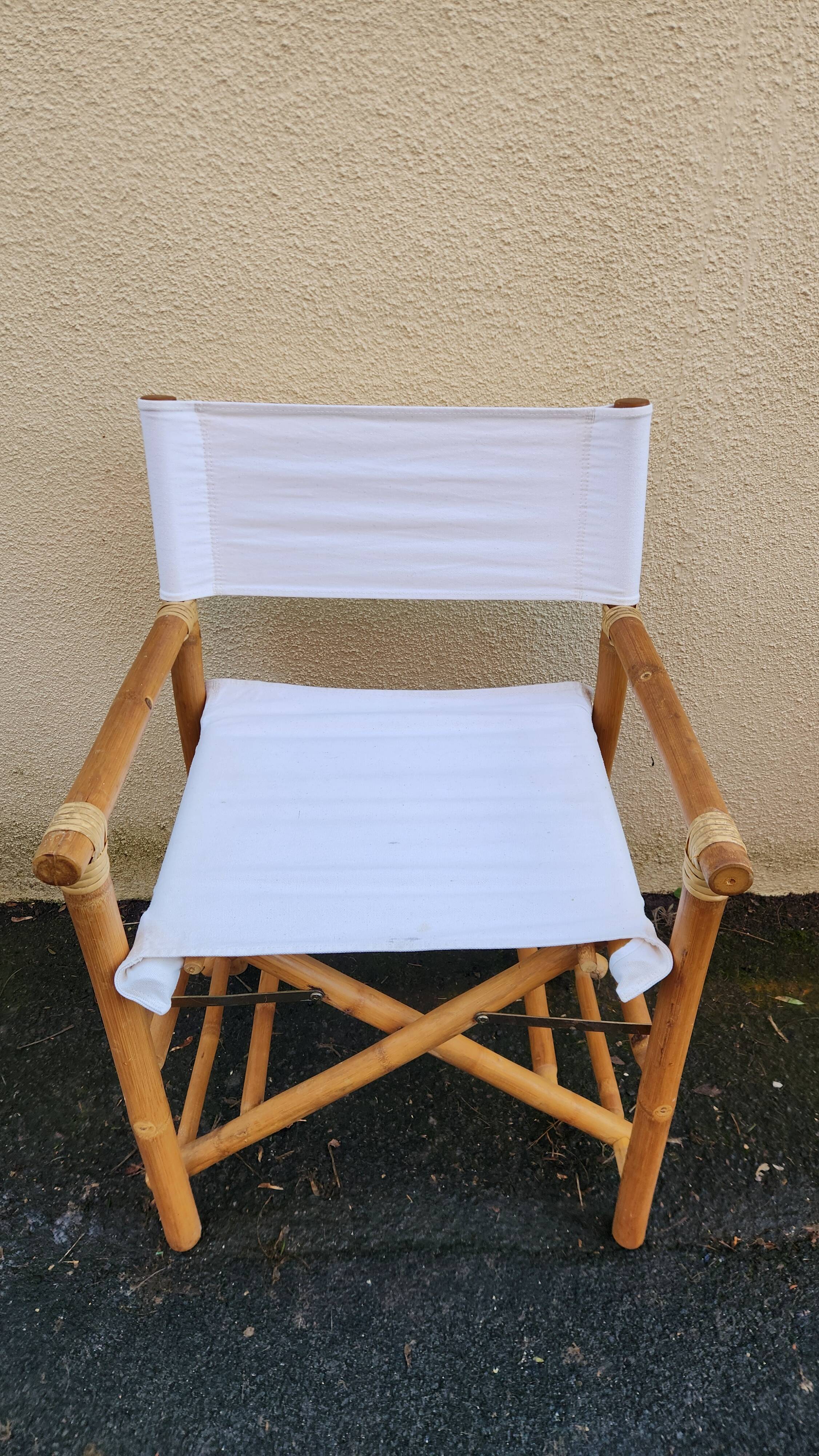 Bamboo table and chair set