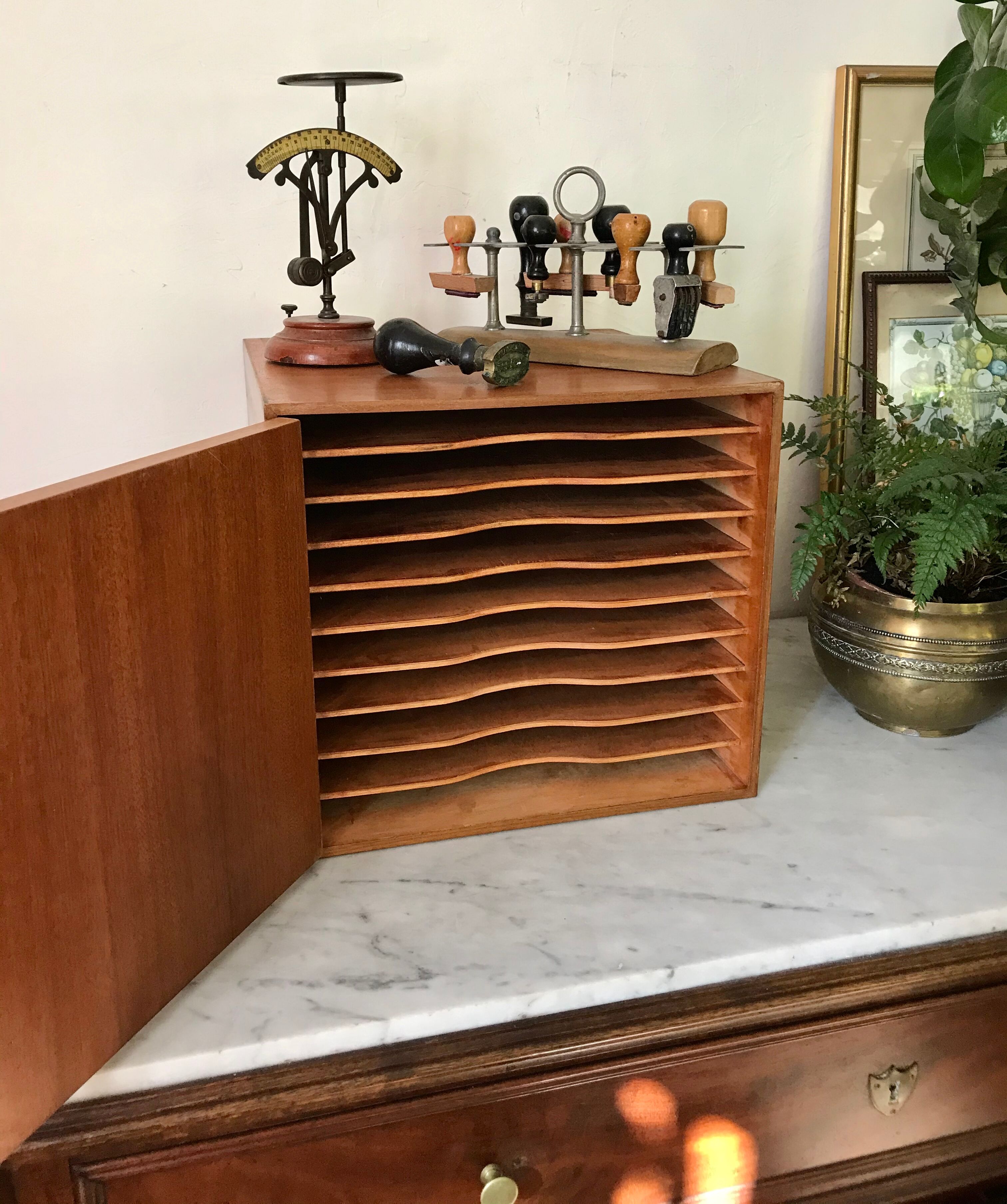 Rosewood office sorter