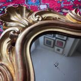 Baroque mirror in gilded wood