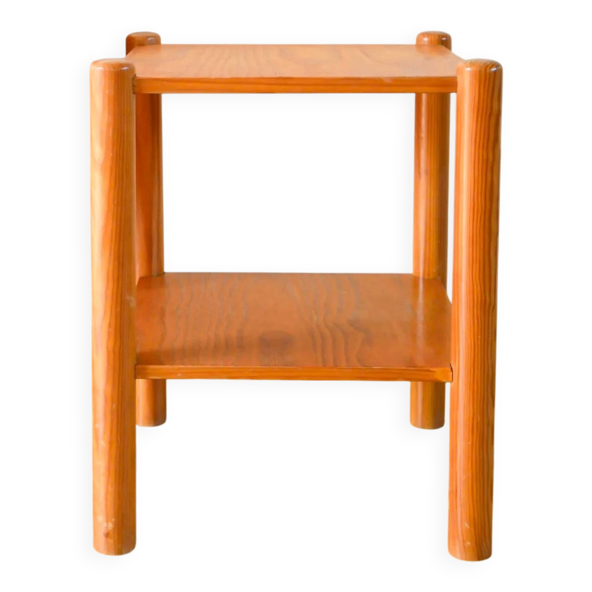 Table d'appoint en pin, 1980