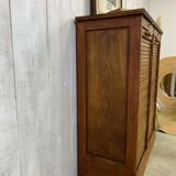 Double curtain binder