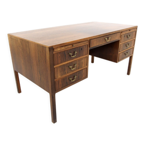 Bureau scandinave en palissandre,