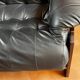 Brazilian jacaranda and leather sofa by Jean Gillon for Italma 1960