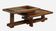 Oak coffee table Wood slate France 1960s